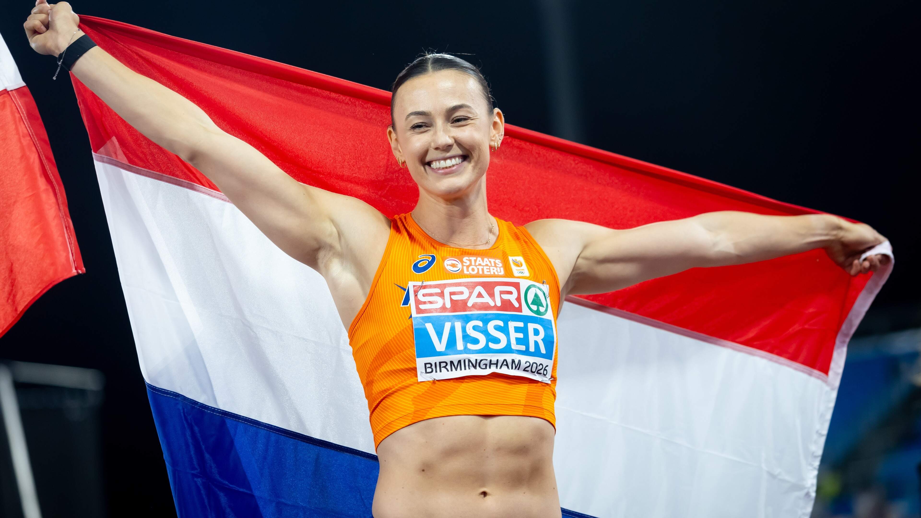 Nadine Visser pakt na fotofinish op één duizendste goud in EK-finale 100 meter horden